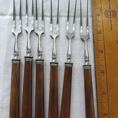 6 vintage Rostfrei forks