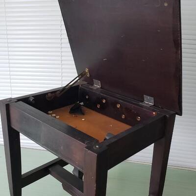 Small table with storage