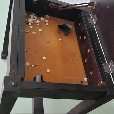 Small table with storage