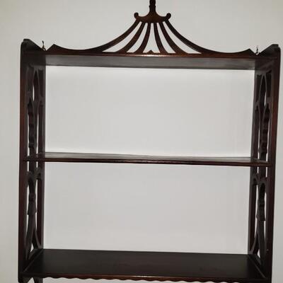 Vintage wood shelf