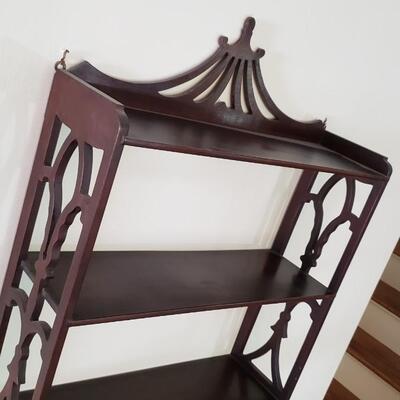 Vintage wood shelf