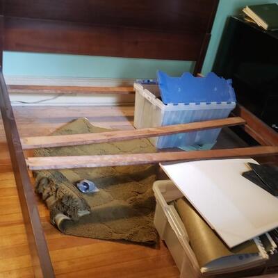 Full size vintage bed
