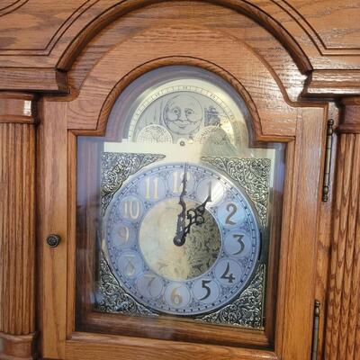 HERMLE BLACK FOREST GRANDMOTHER FLOOR CLOCK