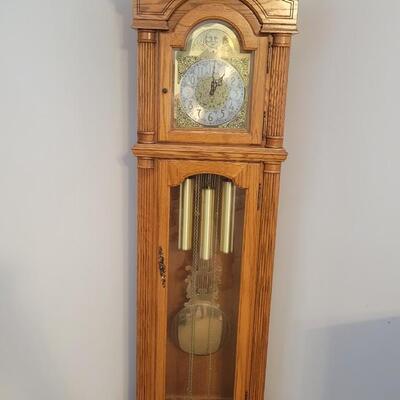HERMLE BLACK FOREST GRANDMOTHER FLOOR CLOCK