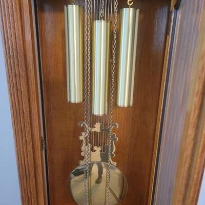 HERMLE BLACK FOREST GRANDMOTHER FLOOR CLOCK