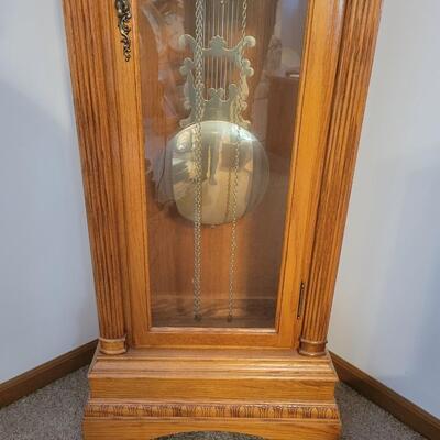 HERMLE BLACK FOREST GRANDMOTHER FLOOR CLOCK