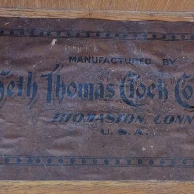 SETH THOMAS LARGE WALL HANGING