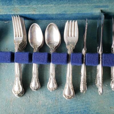 Gorham Sterling "Chantilly" 8 place settings