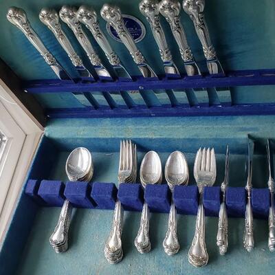 Gorham Sterling "Chantilly" 8 place settings