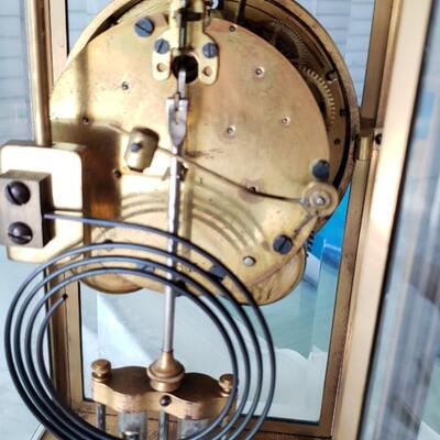 Seth Thomas Mantle Clock crystal Regulator