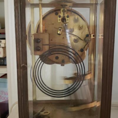 Seth Thomas Mantle Clock crystal Regulator