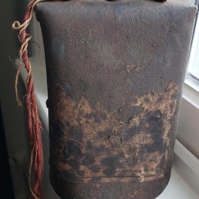 Two antique cowbells