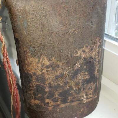 Two antique cowbells