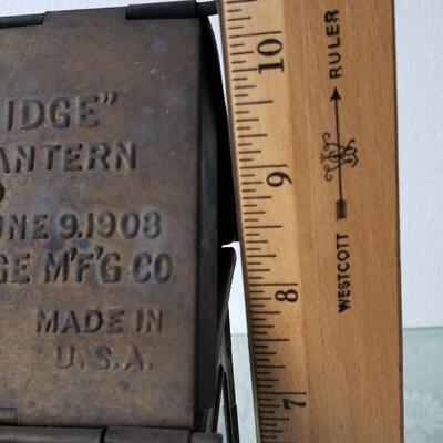 Stonebridge Folding Lantern 1906, 1908 NYC