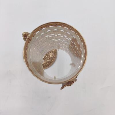VINTAGE BATHROOM CUP DISPENSER
