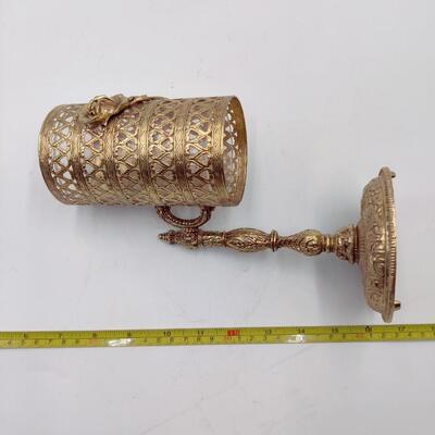 VINTAGE BATHROOM CUP DISPENSER