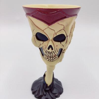 PLASTIC SKULL GOBLET