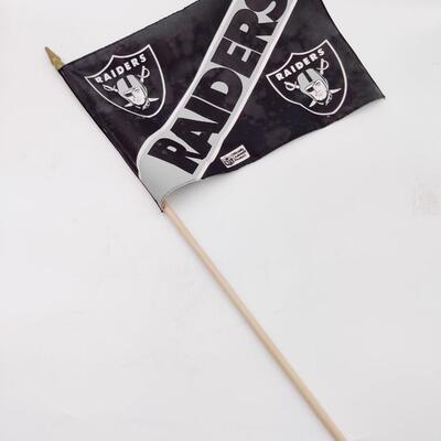 RAIDERS FLAG