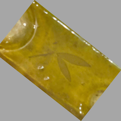 Glass Olive Serving Tray by Mitchell Gaudet