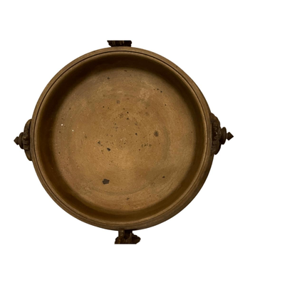 Sessions Mantle Clock with Two Bronze and Marble Compoteâ€™s