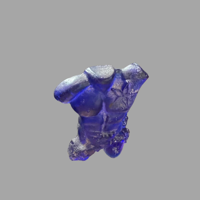Glass Male Torso by Mitchell Gaudet