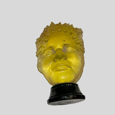 Set of Three Mitchell Gaudet Glass Head Bust