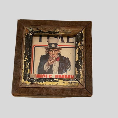 Vintage Time Magazine Uncle Sam Piece