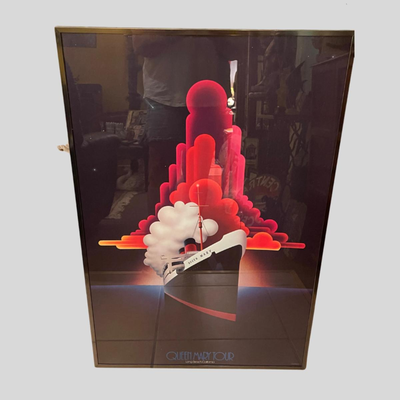 Vintage Framed Print of the Queen Mary