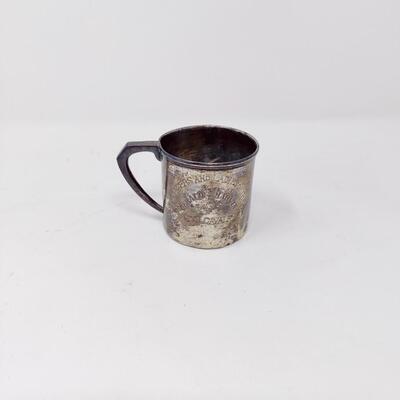 STERLING SILVER 1953 GERALD MARVIN 7TH CAVALRY CUP