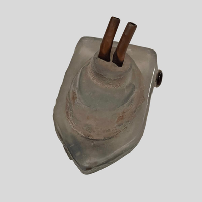 Two Glass Tug Boats Made by Althea Holden