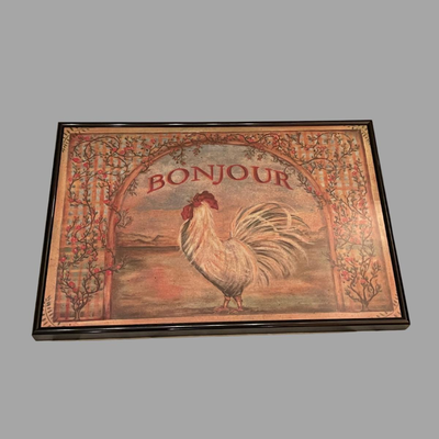 Grace Pullen "Bonjour" Framed Print