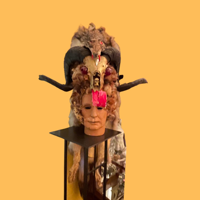 Original Handmade Mardi Gras Head Piece