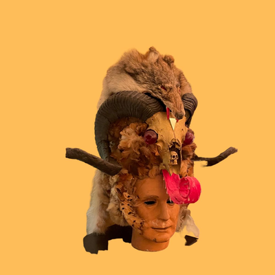 Original Handmade Mardi Gras Head Piece