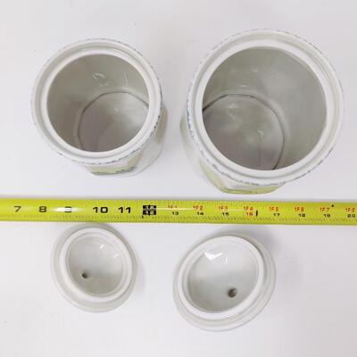 BLUE HEART STONEWARE JAPAN LOT