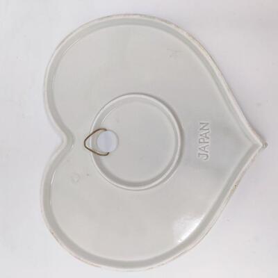 BLUE HEART STONEWARE JAPAN LOT