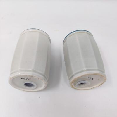 BLUE HEART STONEWARE JAPAN LOT