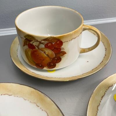 Three Vintage Handmade Soup and Coffee Mugs