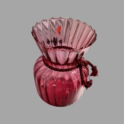 Vintage Cranberry Glass Vase