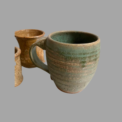 Handmade Pottery Cup and Mug Lot