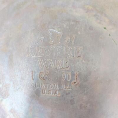 REVERE WARE POTS AND PANS SET