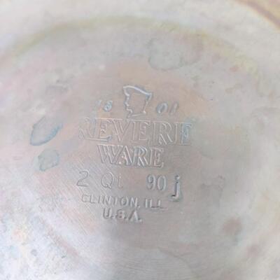 REVERE WARE POTS AND PANS SET