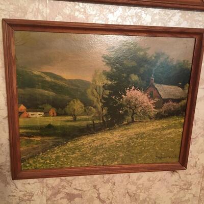 Framed Art Print - Robert Woods "Early Spring"