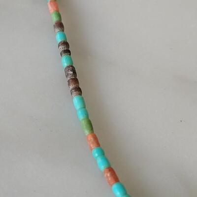 Lot 24: Very Old & Rare Antique Tiny Seed Bead Necklace