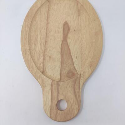CAST IRON FAJITA SKILLET W/ WOOD BASE