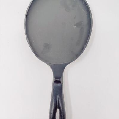 CAST IRON FAJITA SKILLET W/ WOOD BASE