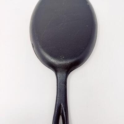 CAST IRON FAJITA SKILLET W/ WOOD BASE