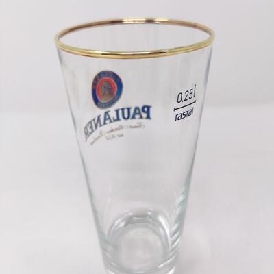 LOT OF 3 DRINKING GLASSES