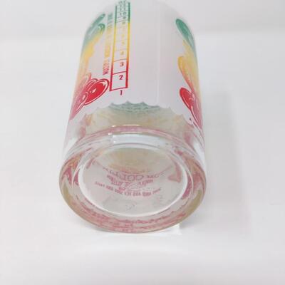 LOT OF 3 DRINKING GLASSES