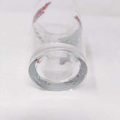 LOT OF 3 DRINKING GLASSES