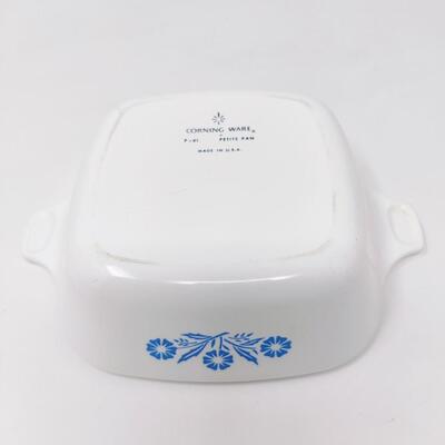 CORNINGWARE BLUE CORNFLOWER LOT OF 3